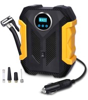 Air Pump Portable Tire Inflator With LED Light 12V Air Compressor Car Tyre Inflator Compresseur
