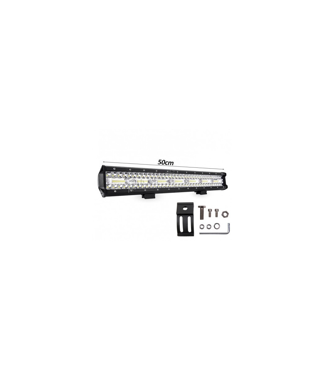 22inch 400W Quad Row LED Work Light Bar Combo 6000K Cool White For Offroad Truck Jeep