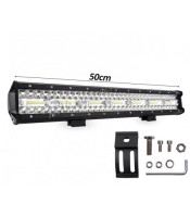 20Inch 420W Tri Row LED Work Light Bars Combo Beam IP68