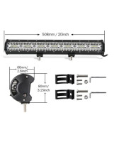 50 См 424W Мощен 9Д Led Bar Лед Диоден Бар Прожектор 12V 24V