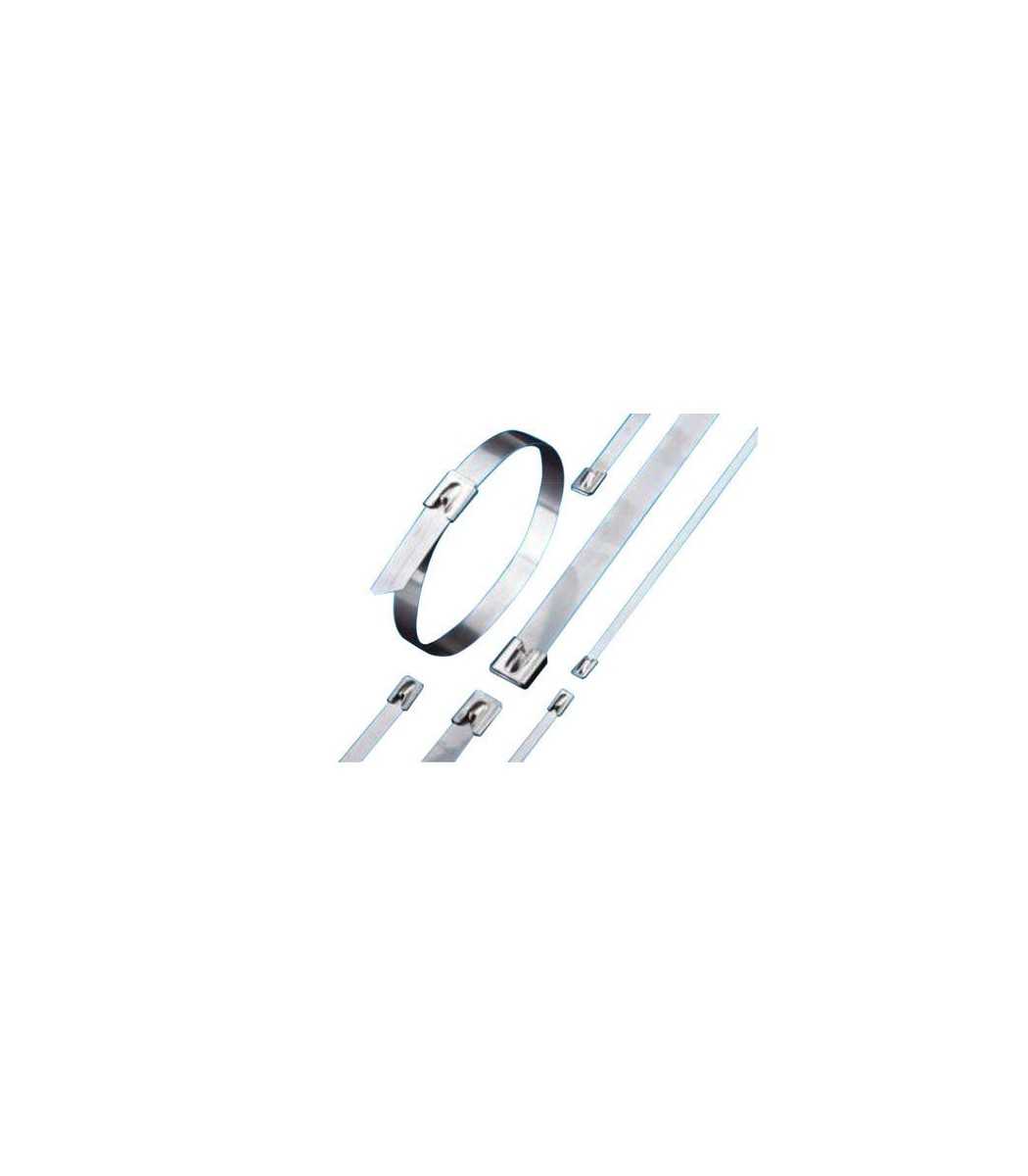 Stainless Steel Uncoated Ball Lock Cable Tie