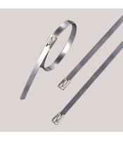 Stainless Steel Zip Tie Self Locking Cable Organizer Ties