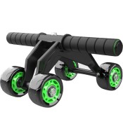 KALOAD 4 Wheel ABS Roller Wheel Sports Fitness Gym Exercise Stretch Wasit