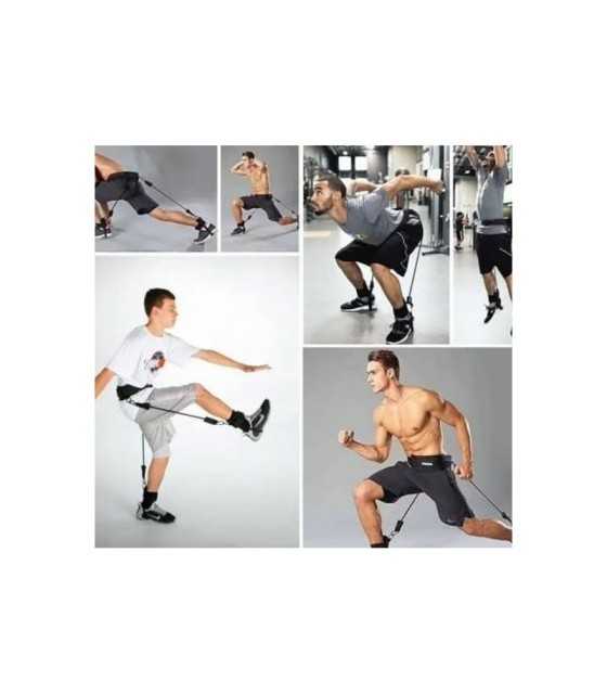 Vertical Jumping Trainer Jump Resistance Bands System Horizontal Leaping Fitness
