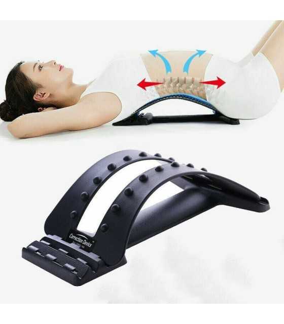 Multi-Level Back Massage Stretching Magic Back Support Stretcher Plus Waist Relax