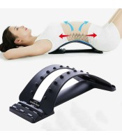 Back Stretcher Lumbar Support Device Posture Corrector for Upper and Lower Back Pain Relief