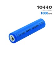 10440 Li-Ion 3.7V No.7 350mAh Rechargeable Lithium Battery for Devices Electricals