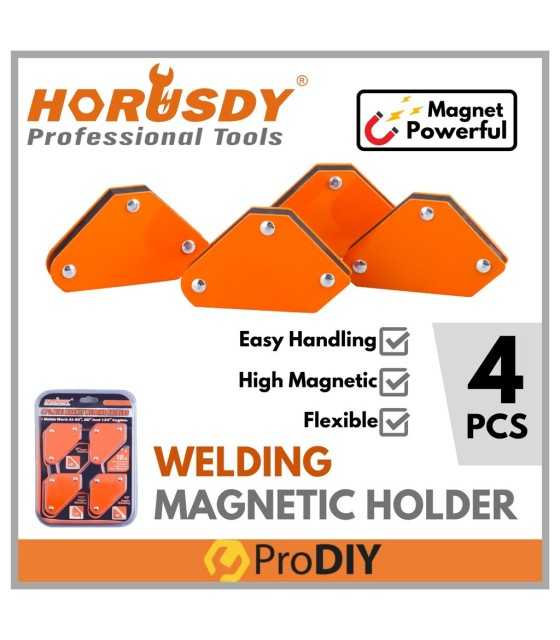 HORUSDY SDY-97823 4Pcs 10LB Mini Welding Magnet Holder Magnetic