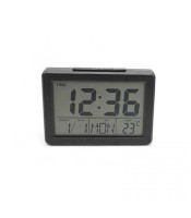 Настолен LCD дигитален часовник с термометър и гласов контрол DS-8082