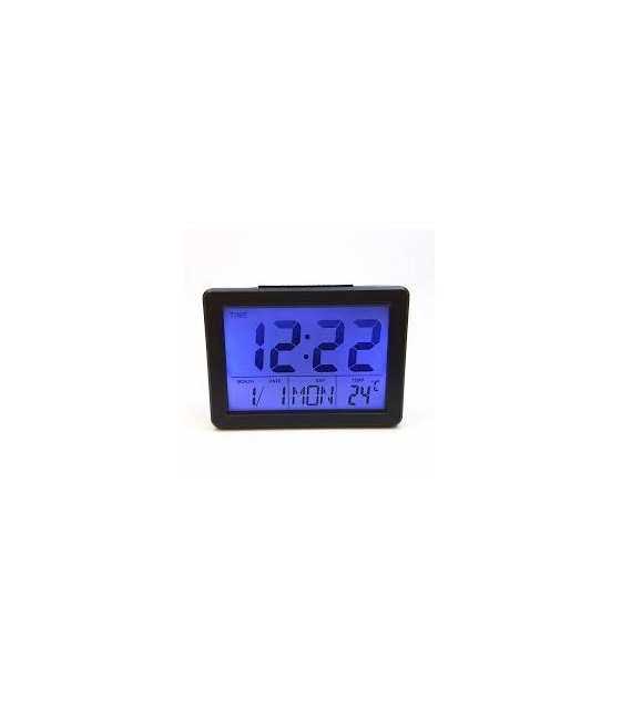 DS-2619 Ψηφιακό Ρολόι Επιτραπέζιο με Ξυπνητήρι DS2619 Μαύρο Ψηφιακό Ρολόι Επιτραπέζιο με Ξυπνητήρι DS2619 Μαύρο