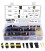 Connector Terminal Plug, 1 2 3 4 Pin Car Spark Plug Connector Assortment Kit for Car, Motorcycle, Truck, Boat