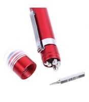 Pen Style Bit Screwdriver with Pocket Clip