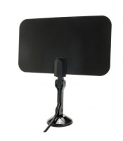 Indoor Digital TV Antenna + Bracket Holder HDTV UHF VHF TV Antena DVB-T DVB-T2 ATSC ISDB