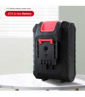 Universal 21V Max 5x2000mAh Li-ion Rechargeable Battery with Flat Push Type for Electric Drill