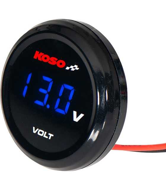 Koso Coin Voltmeter display