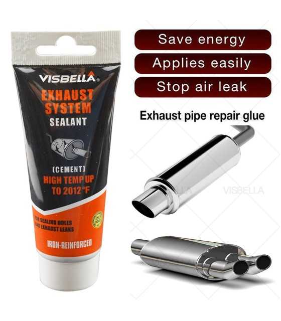 Exhaust Pipe Sealant 75g Seal Repair Paste Silencer Durable