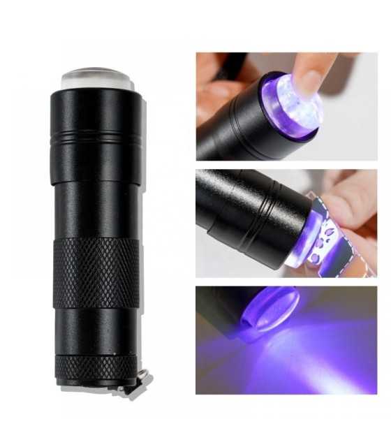 Black Light Flashlight, Fsmart Scorpion UV Light Pet Urine Detector МАНОН - НОКТИ