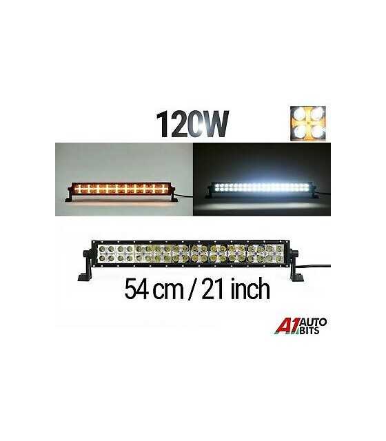 7D Cross DRL 22 Inch 200W LED Work Light Bar 40 LED Beam Combo Led Offroad for SUV & Truck & ATV