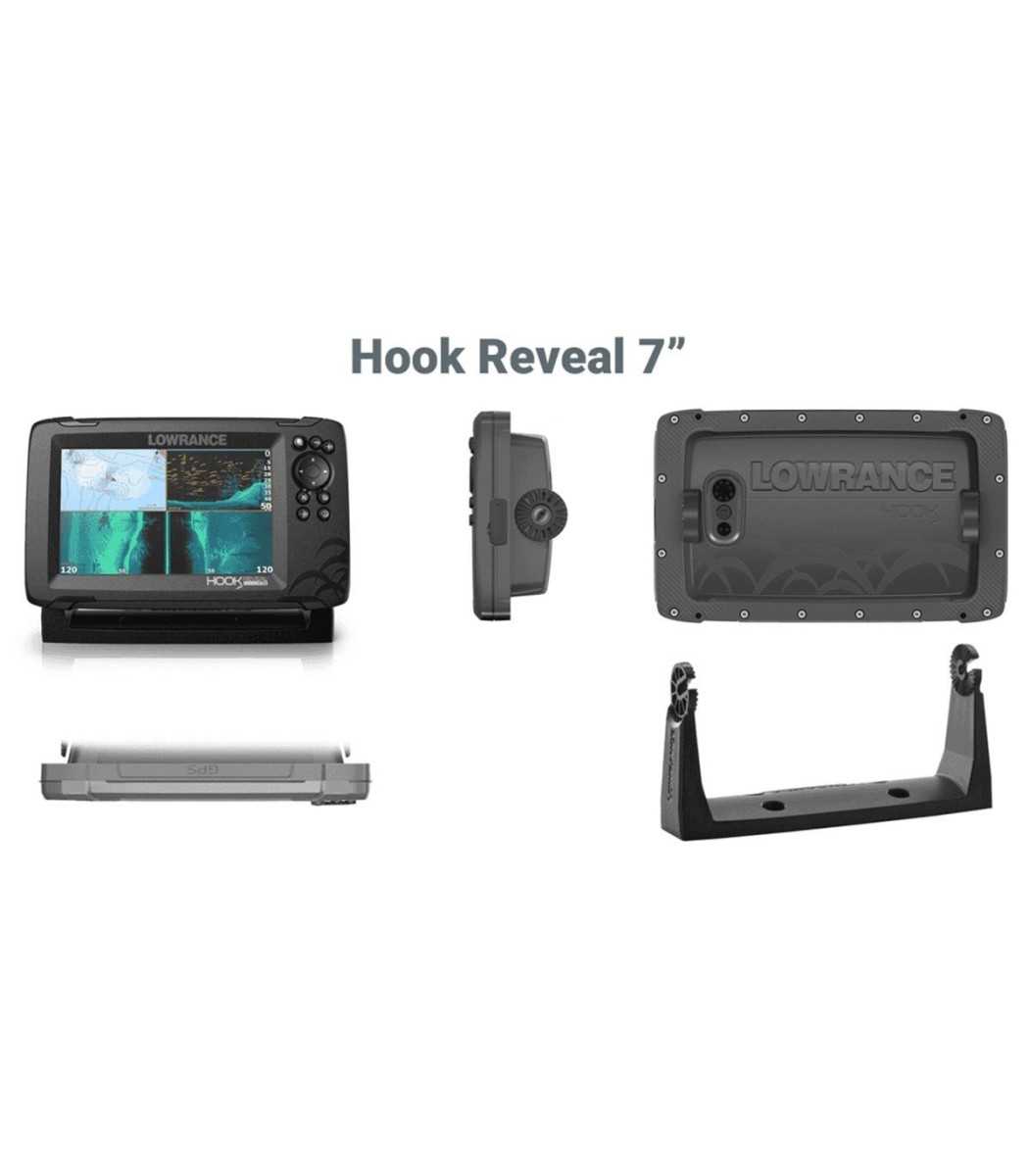 Lowrance Hook REVEAL 7  50/200 HDI TransducerHook Reveal 7