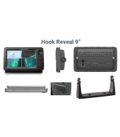 Hook Reveal 9 ΒΥΘΟΜΕΤΡΟ Lowrance Hook Reveal 9 & Αισθητήρας HDI XDCRGPS - ΒΥΘΟΜΕΤΡΑ
