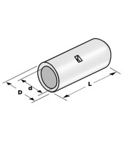 COPPER TUBE CONNECTOR GTY-1-2.5 LNG