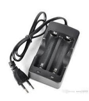 Dual Charger For 18650 3.7V Rechargeable Battery EU Plug