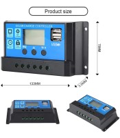 Фотоволтаичен контролер Контролер за соларен панел KLD1210 12/24V 30A