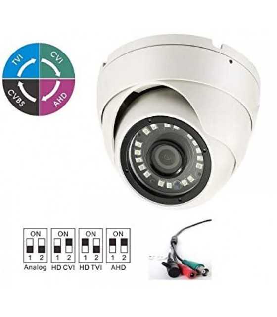 1080p dome camera with 3.6 mm lens, 2 megapixels, 4 in 1