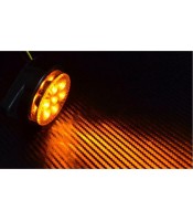 1 брой ЛЕД LED Оранжев Диоден Маркер Габарит Токос светодиода за камион ремарке бус ван каравана платформа