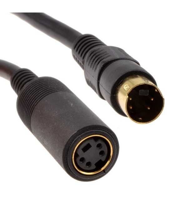 УДЪЛЖИТЕЛЕН кабел, S-video към S-video, 10m, SVHS-F / M кабел