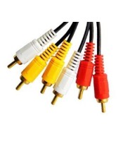SOUND CABLE 3 MALE RCA TO 3 MALE RCA 1.5m