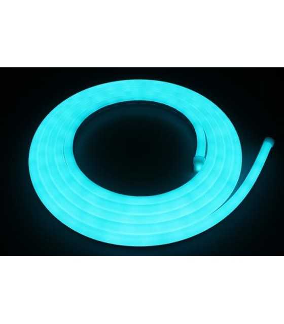 Turquoise Flexible LED Strip Waterproof Neon Lights Silicone Tube 5m