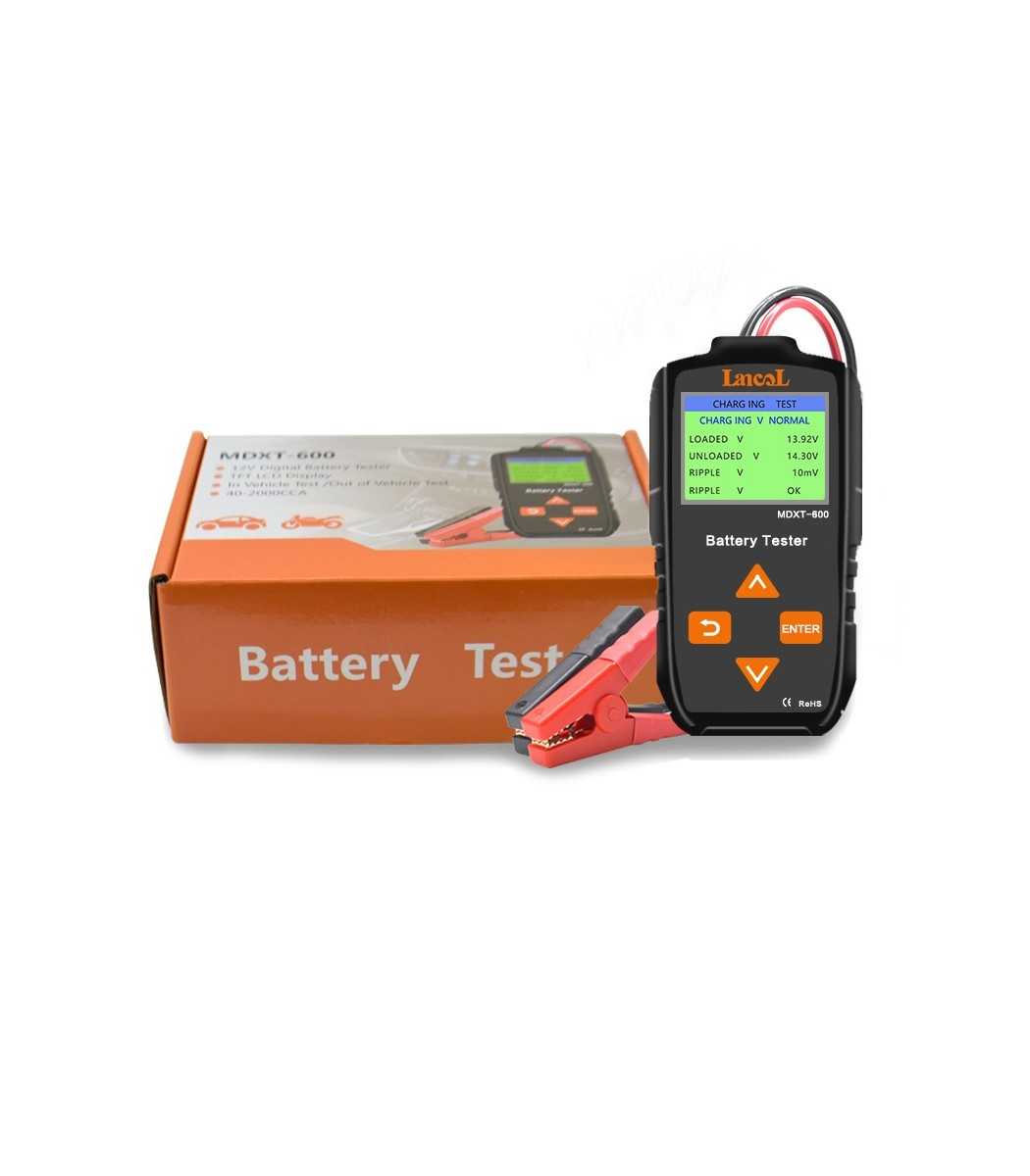 Тестер за акумулатори за капацитет на батерията MDXT-600