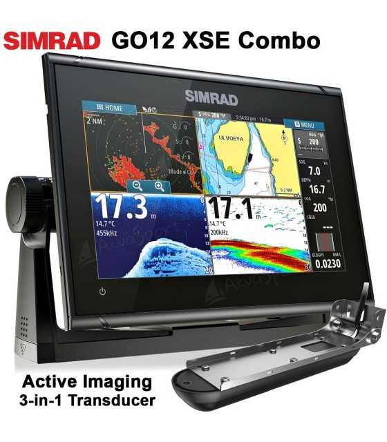 GO12 XSE Simrad GO12 XSE, GPS, ΒΥΘΟΜΕΤΡΟ, COMBO