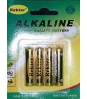 4 Pack AAA High-Performance Alkaline Batteries