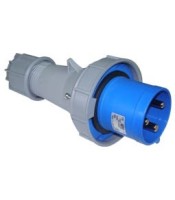 MALE INDUSTRIAL PLUG 3P 63A IP67 033-6 PCE