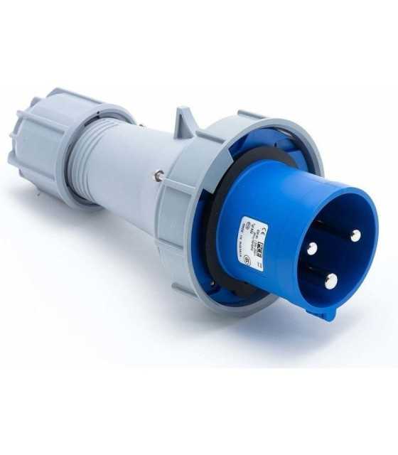 MALE INDUSTRIAL PLUG 3P 63A IP67 033-6 PCE