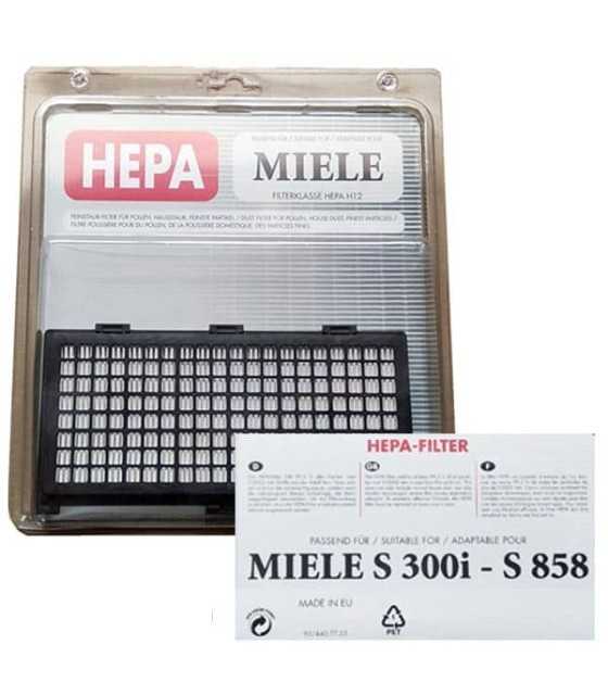 Hepa Replacement Filter for Miele S624 S658 Canister, S7210, S7260, S7280, S7580, S768, Upright Vac Vacuum Cleaner