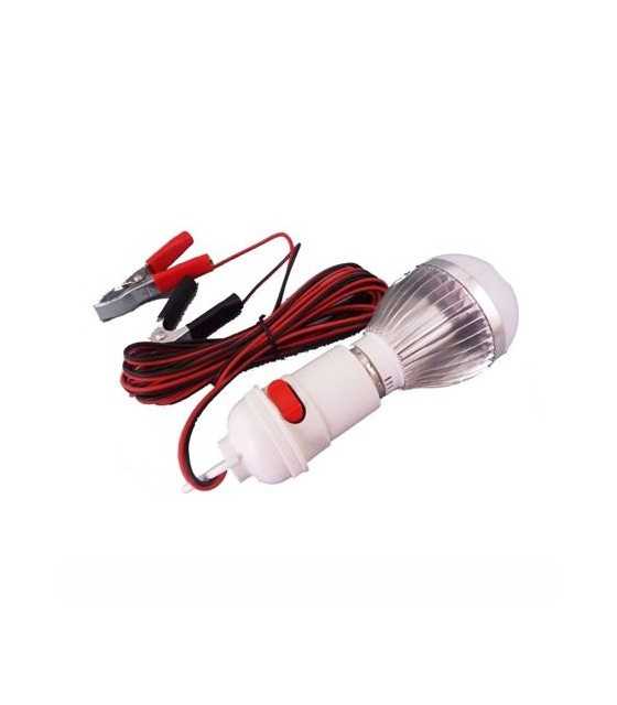 Светодиодна лампа 12V / 5W E27- Led Voltage Lam, Бяла