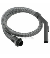 MIELE S6000 / S8000 vacuum cleaner hose silver with long bent end 1.8m