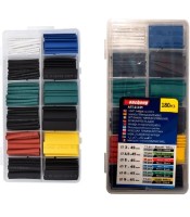 180 Pc Color Coded Heat Shrink Wire Wrap Cable Sleeving Insulation Tube Sleeve