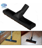 Brush floor tool 32mm horsehair + PVC wheels 30cm wide