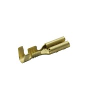 NAKED FEMALE SLIDE CABLE LUG 2.8-1.5 BRASS WITH LOCK (804101) HAN
