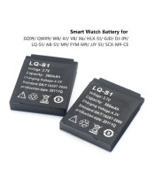 LQ-S1 3.7V 380mAh Rechargeable Li-ion Polymer Battery For Smart Watch DZ09