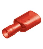 COATED SLIDE CABLE LUG NYLON (Χ/Α) MALE RED M1-6.4AF/8 JEE