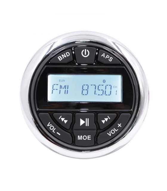 Морски Bluetooth стерео водоустойчив радио аудио FM AM приемник лодка MP3 плейър за автомобил UTV яхта мотоциклет