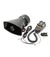 12V 7 тона 115db аларма автомобилен клаксон/100W водоустойчив клаксон за полицейска сирена с микрофон