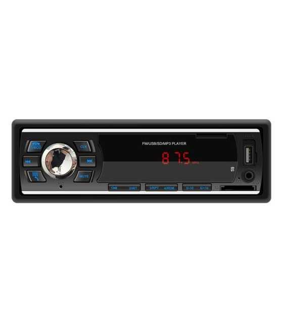 autoradio auto fm mp3 usb slot sd aux radio stereo 6248