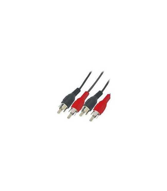 SOUND CABLE 2 MALE RCA TO 2 MALE RCA 5m