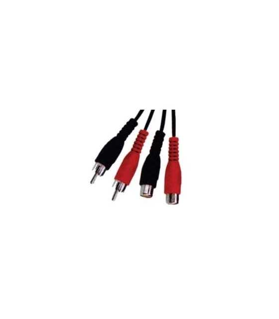 SOUND CABLE 2 MALE RCA TO 2 FEMALE RCA 1.5m